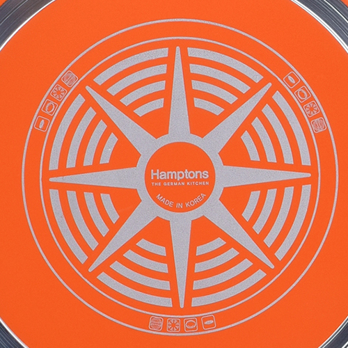 [Hamptons] 햄튼 베네시아 다이아몬드 프라이팬 3종세트(20CM원형팬+28CM원형팬+26CM궁중팬)