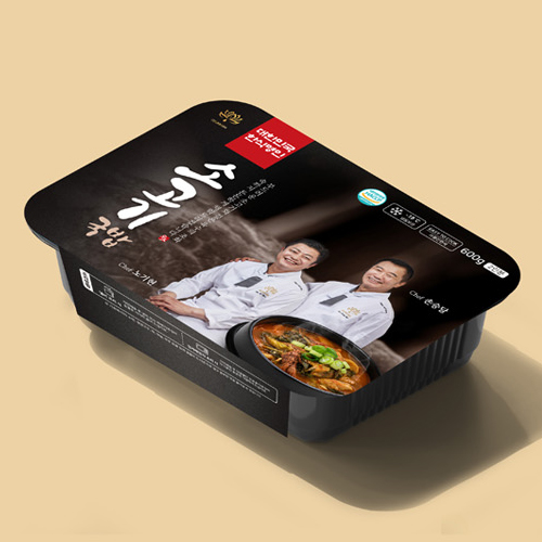 [대한민국 한식명장] 얼큰하고 깊은국물 소고기 국밥 600g x 3팩